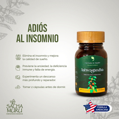 Ashwagandha® x 60 Cápsulas